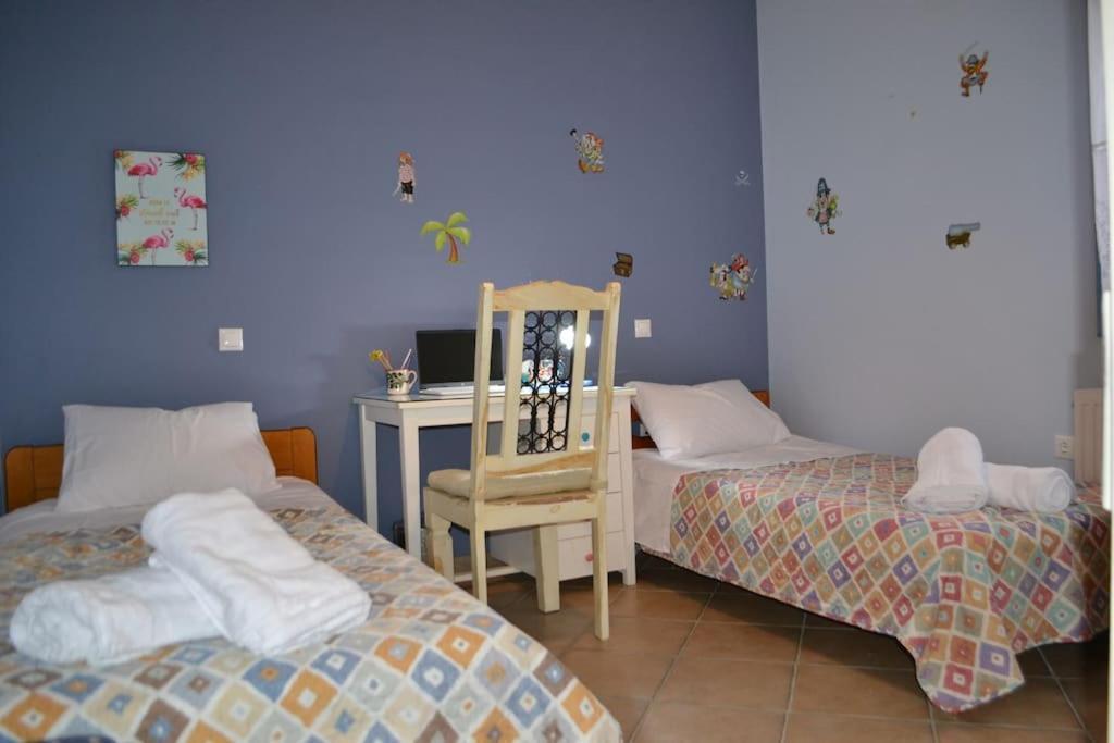 Villa Blue House Koronos Exterior foto